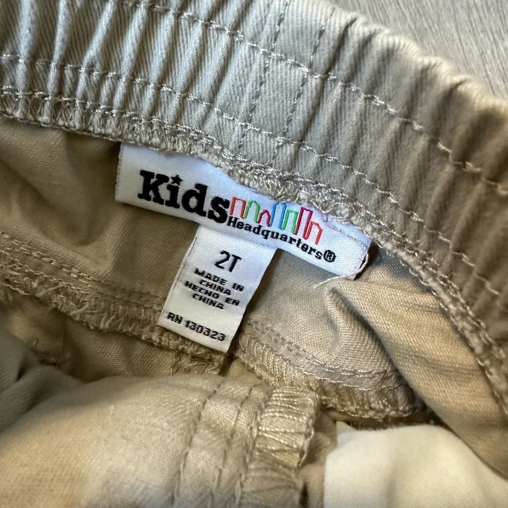 Kids Headquarters Toddler Boy Outfit Construction Work Zone Top & Cargo Joggers